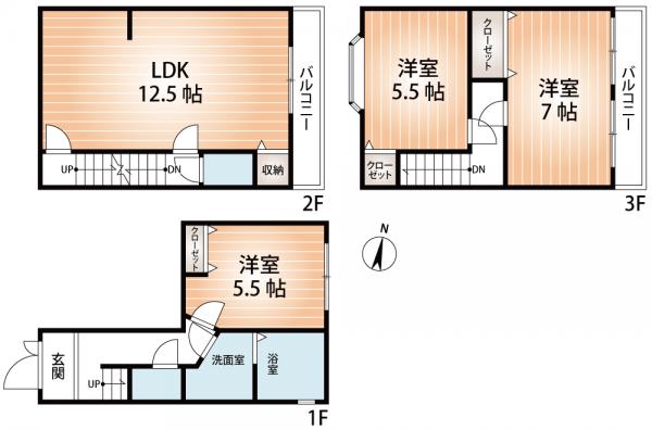 中古戸建 神戸市兵庫区湊川町１０丁目 神戸市営地下鉄西神山手線上沢駅 2,099万円