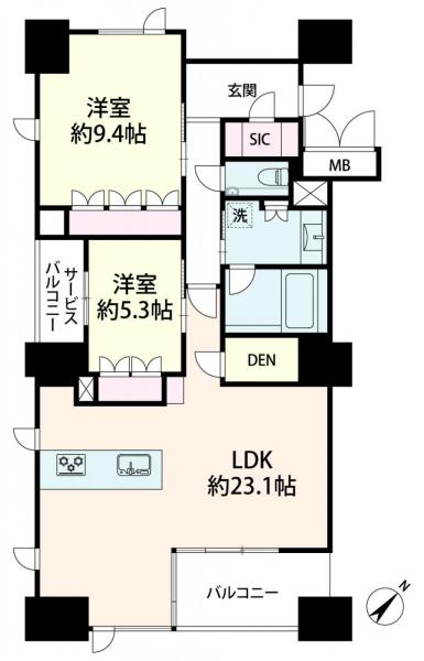 中古マンション 大阪市福島区福島３丁目 京阪中之島線中之島駅 1億2,800万円