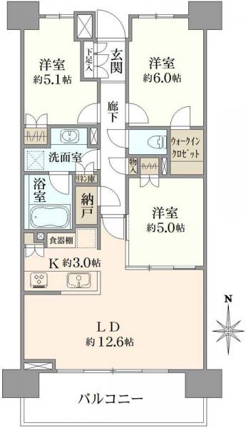 中古マンション 東京都足立区中川４丁目 千代田常磐線亀有駅 8,480万円