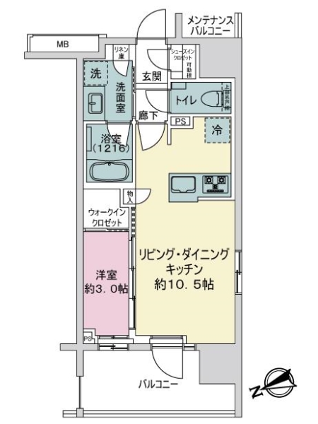 中古マンション 東京都台東区根岸１丁目 JR山手線鶯谷駅 7,180万円
