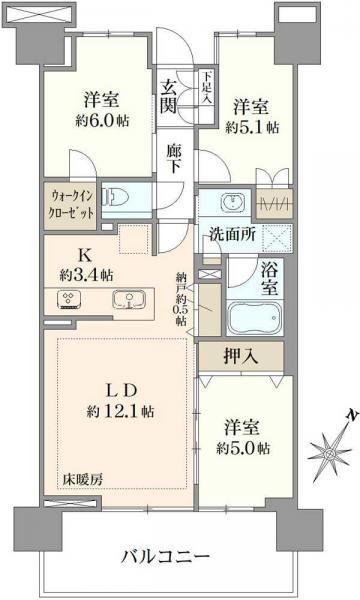 中古マンション 埼玉県さいたま市浦和区常盤１丁目 JR京浜東北線浦和駅 1億255万円