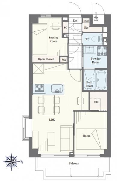 中古マンション 練馬区貫井１丁目 西武池袋線中村橋駅 5,680万円