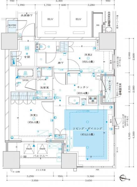 中古マンション 大阪市北区中津１丁目 大阪メトロ御堂筋線中津駅 1億4,450万円
