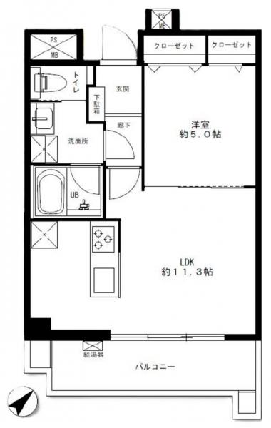 中古マンション 中野区東中野４丁目 JR中央・総武線東中野駅 4,199万円