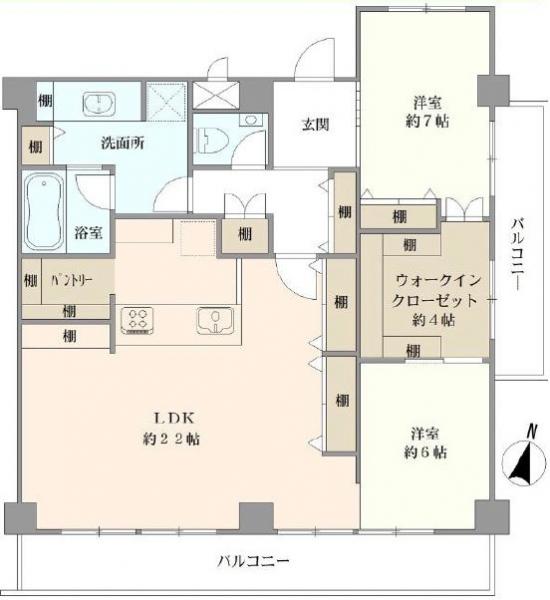 中古マンション 杉並区永福４丁目 京王井の頭線西永福駅 6,480万円
