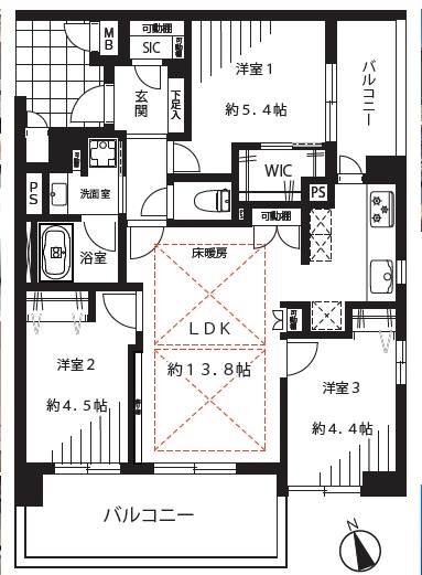 中古マンション 豊島区東池袋５丁目 有楽町線東池袋駅 1億2,480万円