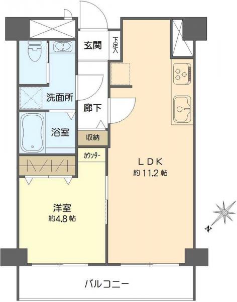 中古マンション 大阪府大阪市西淀川区花川２丁目 阪神本線姫島駅 1,200万円