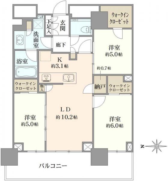 中古マンション 東京都小金井市本町６丁目 JR中央本線武蔵小金井駅 1億2,980万円