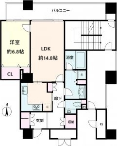 中古マンション 大阪市北区天満橋１丁目 JR東西線大阪天満宮駅 6,099万円