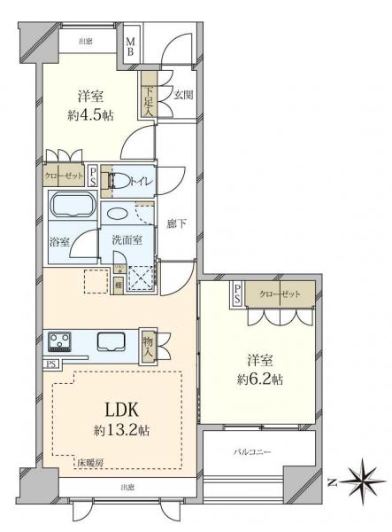 中古マンション 東京都江東区高橋 都営大江戸線清澄白河駅 9,980万円