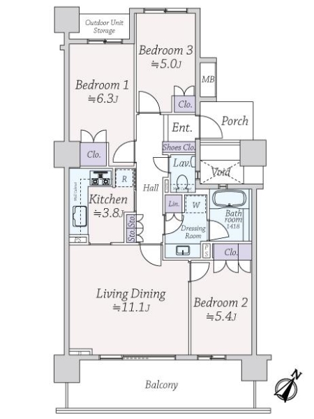 中古マンション 東京都大田区下丸子２丁目 東急多摩川線下丸子駅 7,880万円