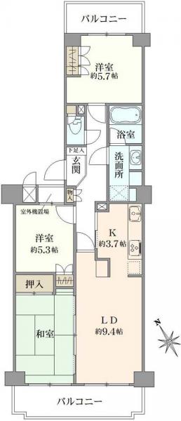 中古マンション 埼玉県さいたま市浦和区瀬ヶ崎２丁目 JR京浜東北線北浦和駅 2,380万円
