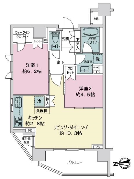 中古マンション 東京都荒川区西尾久７丁目 JR高崎線尾久駅 6,480万円
