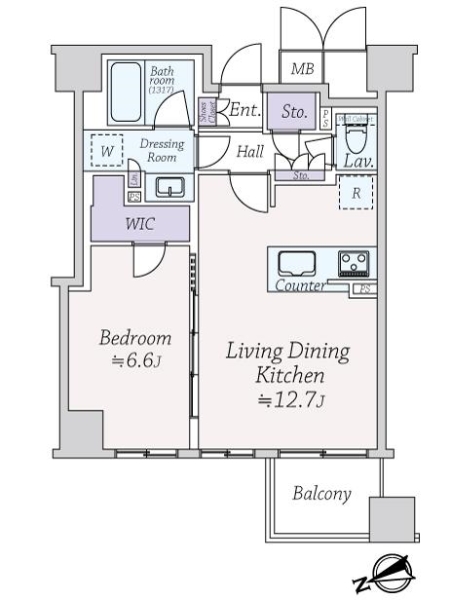 中古マンション 東京都中央区明石町 日比谷線築地駅 1億480万円