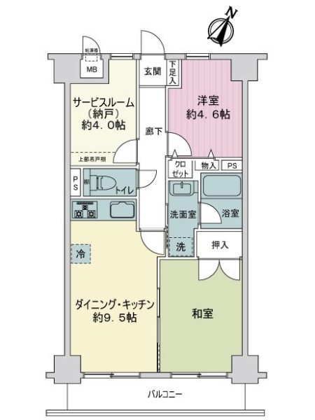 中古マンション 埼玉県さいたま市見沼区大字南中野 JR京浜東北線大宮駅 1,330万円