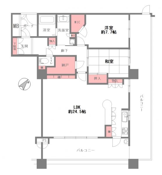 中古マンション 神戸市長田区大橋町６丁目 JR山陽本線新長田駅 5,080万円