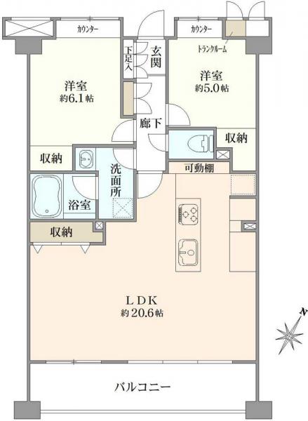 中古マンション 埼玉県さいたま市南区南浦和１丁目 JR京浜東北線南浦和駅 5,890万円