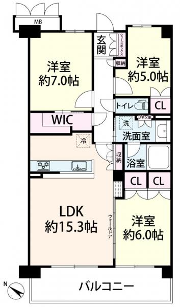 中古マンション 西宮市浜松原町1-14 阪神本線今津駅 3,980万円