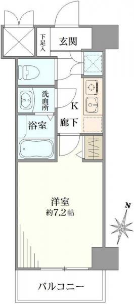 中古マンション 東京都港区赤坂２丁目 千代田線赤坂駅 4,300万円