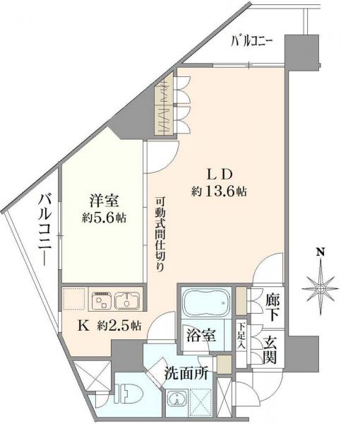 中古マンション 東京都港区東麻布３丁目 南北線麻布十番駅 1億1,000万円