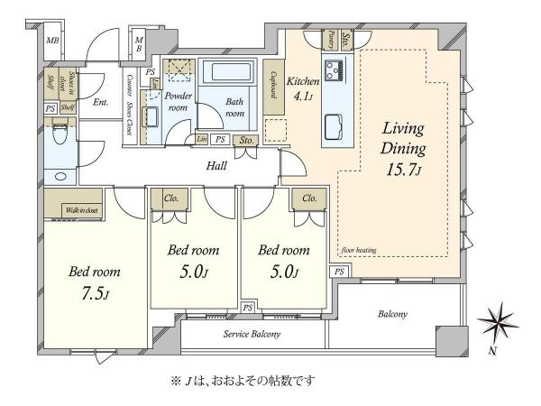 中古マンション 東京都港区高輪４丁目 JR山手線品川駅 3億3,800万円