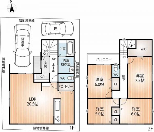 新築戸建 明石市朝霧町２丁目 山陽本線朝霧駅 4,380万円