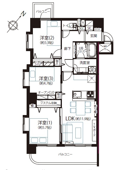中古マンション 目黒区碑文谷４丁目 東急東横線都立大学駅 1億1,000万円