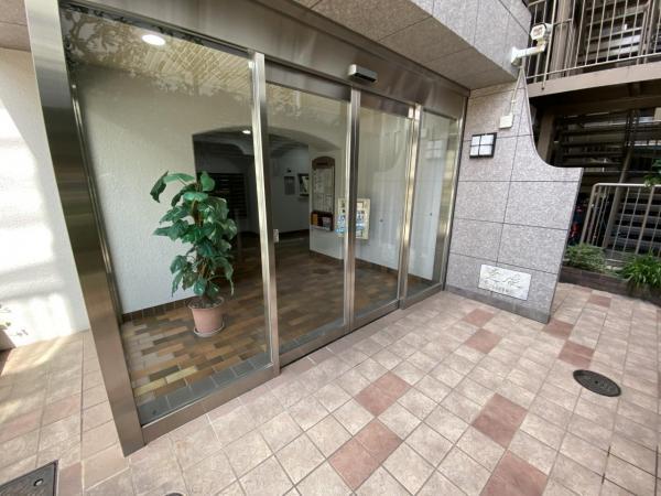 天満橋北スカイハイツ エントランス（外）