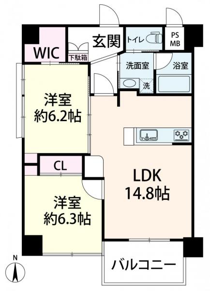 中古マンション 大阪市北区西天満６丁目 大阪メトロ谷町線東梅田駅 3,500万円