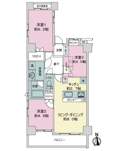 中古マンション 東京都台東区竜泉１丁目 日比谷線入谷駅 5,480万円