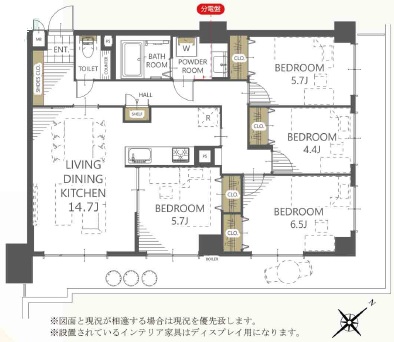 中古マンション 八王子市千人町１丁目 JR中央線西八王子駅 4,090万円