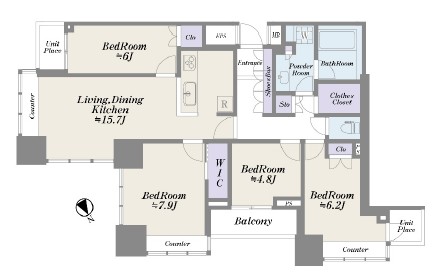 中古マンション 市川市八幡３丁目 都営新宿線本八幡駅 1億2,680万円