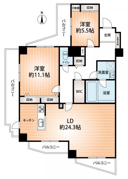 中古マンション 尼崎市西難波町４丁目 阪神本線出屋敷駅 3,490万円