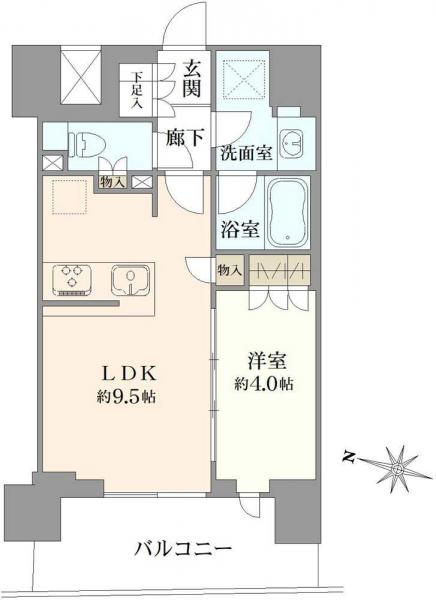 中古マンション 東京都渋谷区本町４丁目 都営大江戸線西新宿五丁目駅 4,580万円
