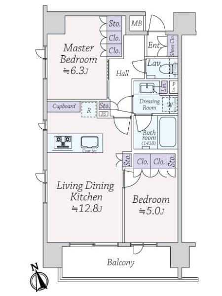 中古マンション 東京都中央区湊２丁目 日比谷線八丁堀駅 1億2,800万円