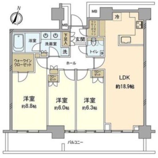 中古マンション 川崎市中原区中丸子 東急東横線武蔵小杉駅 1億9,180万円