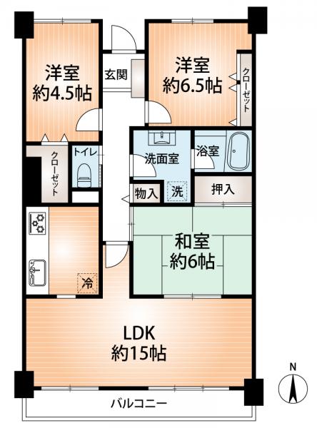 中古マンション 神戸市兵庫区新開地５丁目 神戸高速東西線新開地駅 2,770万円