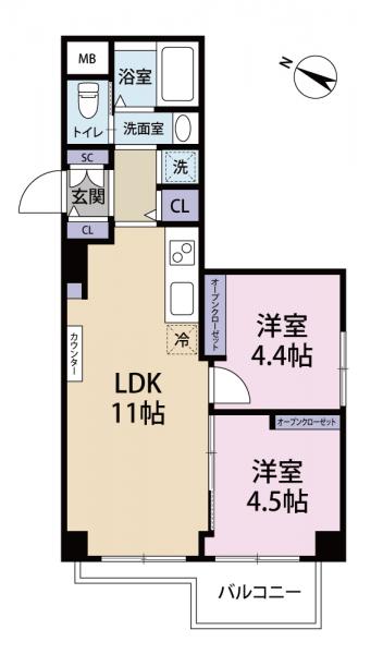 中古マンション 足立区千住仲町 日比谷線北千住駅 3,980万円