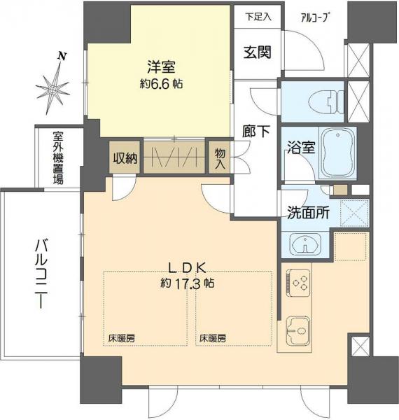 中古マンション 大阪府大阪市北区天満橋１丁目 JR東西線大阪天満宮駅 5,980万円