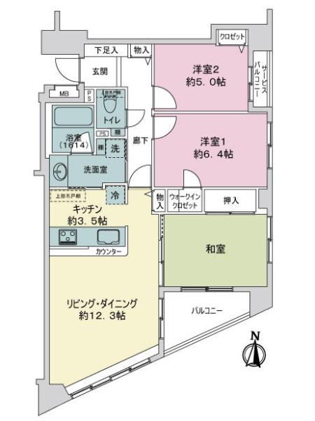 中古マンション 埼玉県さいたま市浦和区高砂４丁目 JR京浜東北線浦和駅 5,280万円