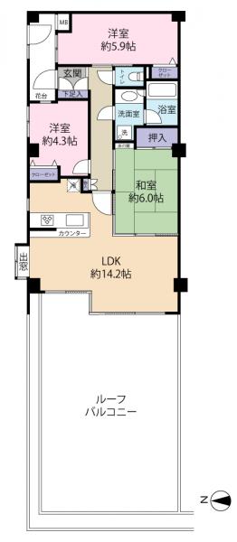 中古マンション 日野市三沢 京王線百草園駅 2,640万円