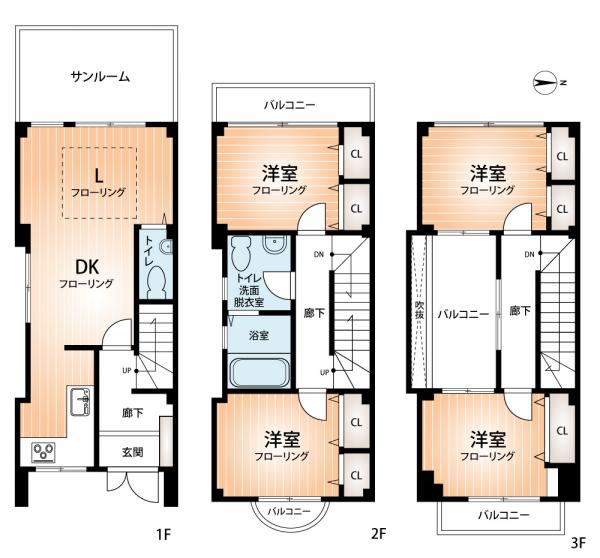 中古戸建 神戸市東灘区深江南町１丁目 阪神本線芦屋駅 2,580万円