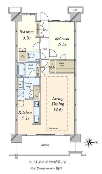 中古マンション 東京都三鷹市下連雀５丁目 JR中央本線吉祥寺駅 9,700万円