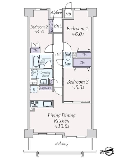 中古マンション 大阪府大阪市阿倍野区松崎町３丁目 大阪メトロ谷町線文の里駅 5,680万円