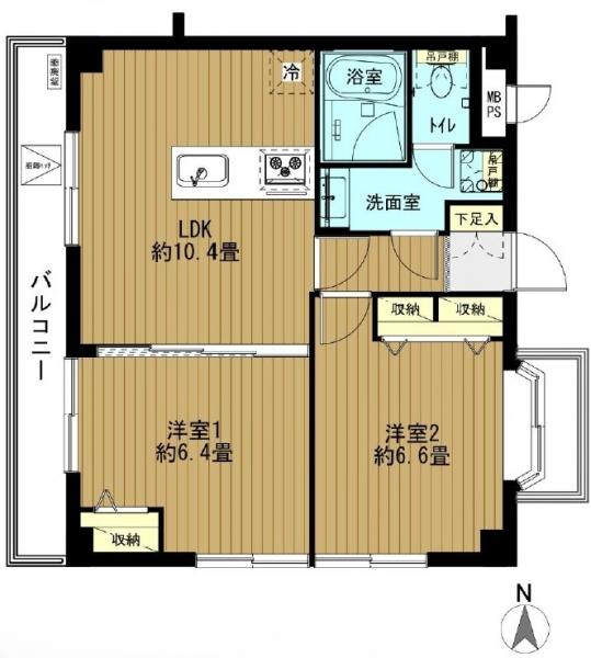 中古マンション 世田谷区代田４丁目 小田急線下北沢駅 5,480万円