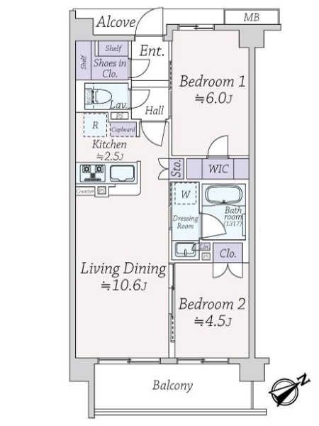 中古マンション 東京都新宿区北新宿２丁目 丸の内線中野坂上駅 1億1,480万円