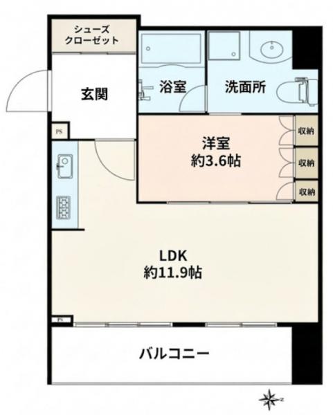 中古マンション 渋谷区代々木５丁目 小田急線代々木八幡駅 7,380万円