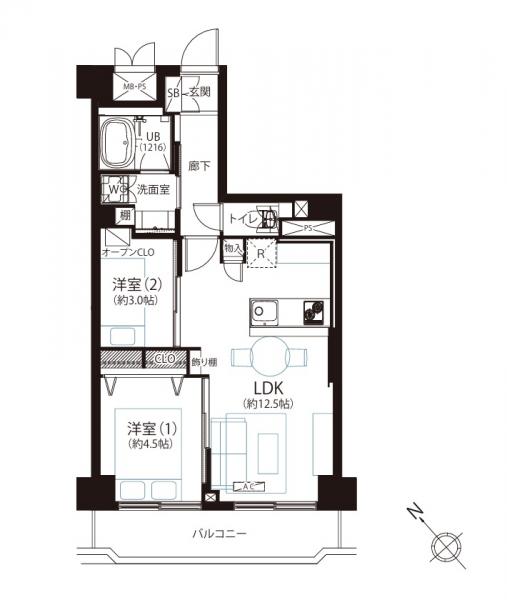 中古マンション 品川区荏原３丁目 東急目黒線武蔵小山駅 6,999万円