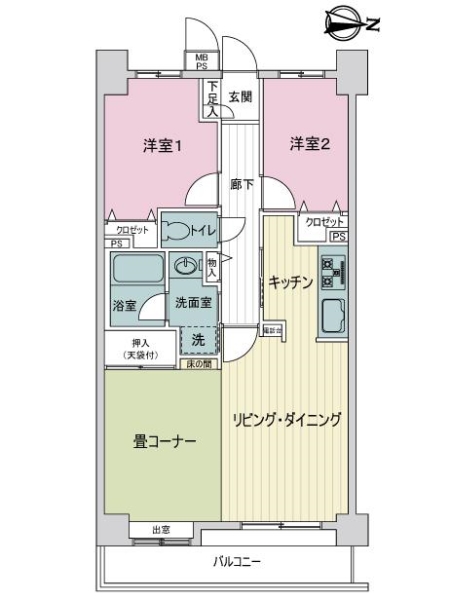 中古マンション 東京都足立区青井２丁目 東武大師線五反野駅 3,380万円