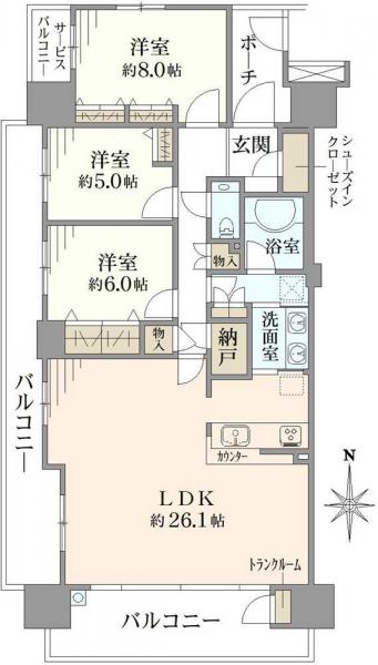 中古マンション 東京都荒川区南千住８丁目 JR常磐線（取手〜いわき）南千住駅 1億480万円